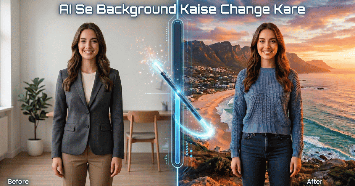 AI Se Background Kaise Change Kare